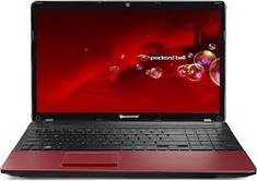 PACKARD BELL EASY NOTE TS13HR034UK LAPTOP IN RED AND BLACK. (UNIT ONLY). INTEL CORE I3-2310M, 4GB RAM, [JPTC65502]
