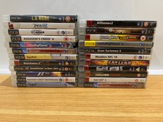 SONY 23X ITEMS TO INCLUDE PES 2008 AND FARCRY 2 GAMING ACCESSORIES. (WITH BOX) [JPTC65592]