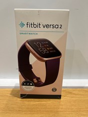 FITBIT VERSA 2 SMART WATCH (ORIGINAL RRP - £170). (WITH BOX) [JPTC65579]