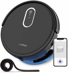 COAYU C530 1200PA STRONG SUCTION ROBOT VACUUM CLEANER IN BLACK. (WITH BOX) [JPTC65537]