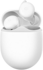 GOOGLE PIXEL BUDS A SERIES WIRELESS EARBUDS  (ORIGINAL RRP - £110.00) IN WHITE. (WITH BOX) [JPTC65671]