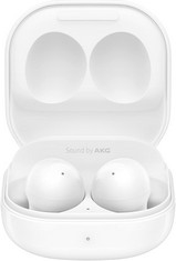 SAMSUNG GALAXY BUDS 2 EARBUDS (ORIGINAL RRP - £139.00) IN WHITE. (WITH BOX) [JPTC65645]