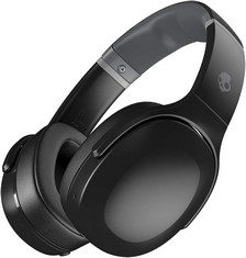 SKULLCANDY CRUSHER EVO OVER EAR WIRELESS HEADPHONES  (ORIGINAL RRP - £170.00) IN BLACK. (WITH BOX) [JPTC65714]