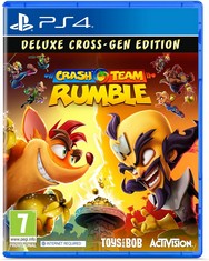 4 X ASSORTED ITEMS TO INCLUDE CRASH TEAM RUMBLE GAMES. (WITH CASE) [JPTC65703]