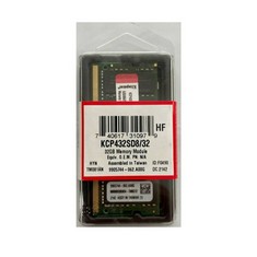 KINGSTON KCP432SD8/32 AND 32GB MEMORY MODULE RAM STICKS PC ACCESSORY (ORIGINAL RRP - £132.00) IN GREEN. (WITH BOX) [JPTC65553]