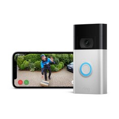 RING DOORBELL AND CHIME SECURITY (ORIGINAL RRP - £130). (WITH BOX & ALL ACCESSORIES) [JPTC65434]