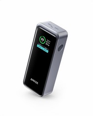 ANKER PRIME POWER BANK, 12,000MAH POWER ACCESSORY (ORIGINAL RRP - £100) IN SLIVER. (UNIT ONLY) [JPTC65399]