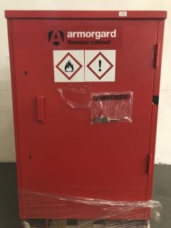ARMORGARD FLAMSTOR FLAMMABLE RED CABINET RRP £520