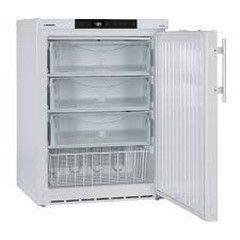 LIENHERR LG Uex 1500 UNDER BENCH LABORATORY FREEZER RRP £1,400 - THE LIEBHERR LGUEX 1500 MEDILINE 139 LITRE SPARK FREE (ATEX 95 RATED) LABORATORY FREEZER WITH COMFORT CONTROLLER CAN BE CONTROLLED TO