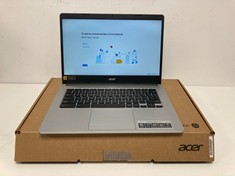 ACER CHROMEBOOK 314 N21Q6 50 GB LAPTOP IN SILVER: MODEL NO CB314-2H (WITH BOX AND CHARGER). ARM CORTEX -A53, 8 GB RAM, 13.73" SCREEN [JPTZ5180].