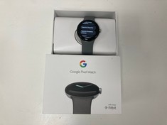 GOOGLE PIXEL WATCH SMARTWATCH (ORIGINAL RRP - €315,65) IN SILVER (WITH BOX AND CHARGER) [JPTZ5275]