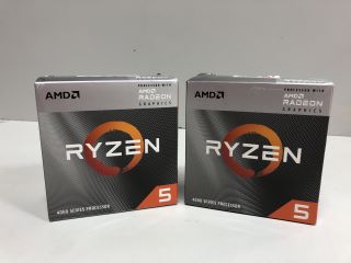 2 X AMD RYZEN 5 4000 SERIES PROCESSORS (FANS ONLY)