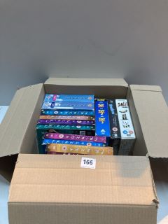 BOX OF ASSORTED DVDS (18+ ID REQUIRED)