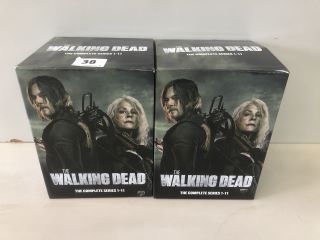 2 X THE WALKING DEAD THE COMPLETE SERIES 1-11