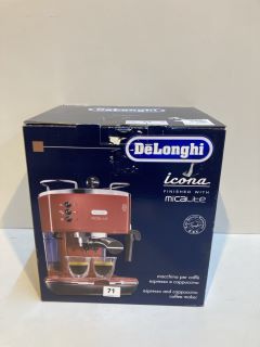 DELONGHI ICONA MICALITE ESPRESSO AND CAPPUCCINO COFFEE MAKER