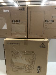 QTY OF PC CASES INC MARS GAMING COMPUTER CASE