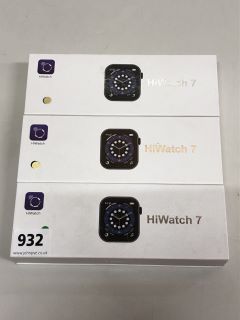 3 X HIWATCH 7 T500+