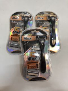 QTY OF MAX 5 6+1 REFILLS RAZOR FOR MAN ( 18+ ID REQUIRED)