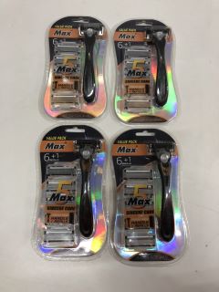 4 X MAX 5 6+1 REFILLS RAZOR FOR MAN ( 18+ REQUIRED)