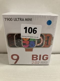 BIG T900 ULTRA MINI 49MM 2.02 INFINITE DISPLAY SMART WATCH (SEALED)