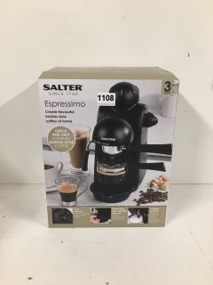 SALTER ESPRESSIMO COFFEE MACHINE