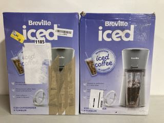 2 X BREVILLE ICED COFFEE MAKER & TUMBLER