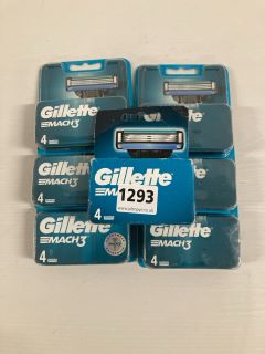 7 X PACKS OF GILLETTE MACH 3 RAZORS (18+ ID REQUIRED)