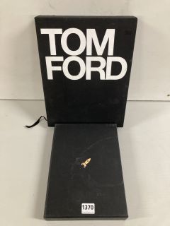 2 X ASSORTED ITEMS TO INCLUDE TOM FORD BOOK