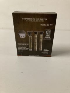 PROFESSIONAL HAIR CLIPPER WITH ADJUSTABLE BLADE