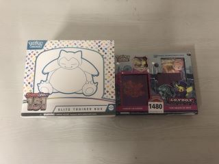 2 X ASSORTED POKÉMON PRODUCTS TO INCLUDE SCARLET & VIOLET 151 ELITE TRAINER BOX
