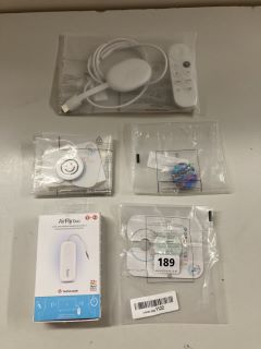 QTY OF ASSORTED ITEMS TO INCLUDE AIRFLY DUO