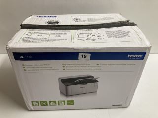 BROTHER AT YOUR SIDE - COMPACT MONO LASER PRINTER - MODEL HL-1110