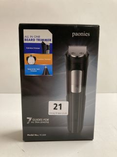 PAONIES ALL IN ONE BEARD TRIMMER