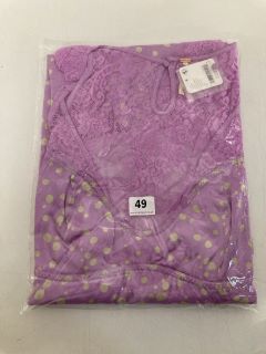 ABOUT THAT MINI DRESS IN LILAC - SIZE L - RRP £158