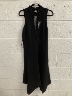 WOMEN'S DESIGNER DRESS IN BLACK - SIZE S - RRP £140