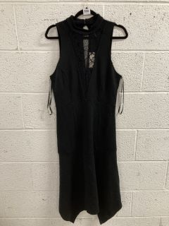 WOMEN'S DESIGNER DRESS IN BLACK - SIZE XS - RRP £140