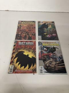 A COLLECTION OF DC BATMAN COMICS