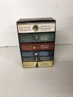 FICTION AND NON FICTION BOOKS TO INCLUDE A GAME OF THRONES