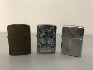 3 X LIGHTERS INCLUDING ZIPPOS (18+ ID REQUIRED)