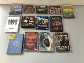 QTY OF ITEMS INC DVD'S (18+ ID REQUIRED)