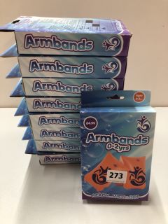9 X ARMBANDS (AGE 0-2 YEARS)