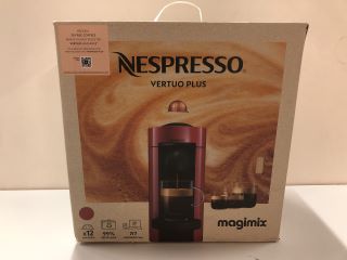 MAGIMIX NESPRESSO VERTUO PLUS COFFEE MACHINE