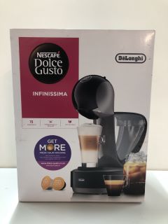 DELONGHI NESPRESSO DOLCE GUSTO INFINISSIMA COFFEE MACHINE