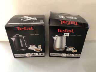 2 X ASSORTED TEFAL KETTLES