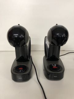 2 X KRUPS DOLCE GUSTO COFFEE MACHINES