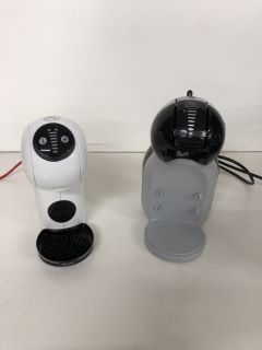 2 X DELONGHI DOLCE GUSTO COFFEE MACHINES