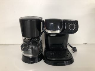 2 X COFFEE MACHINES TO INCLUDE BOSCH TASSIMO