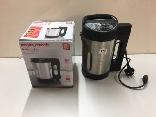 2 X MORPHY RICHARDS SOUP MAKERS