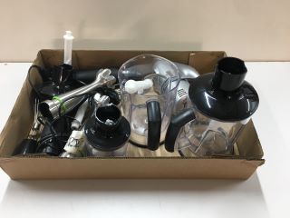 BOX OF ASSORTED BLENDERS AND MIXERS