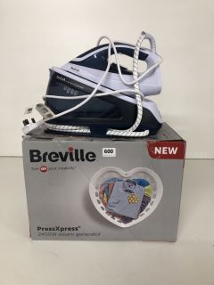 2 X STEAM GENERATORS, TEFAL AND BREVILLE